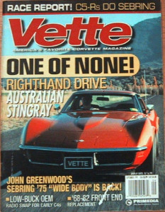 VETTE 1999 SEPT - SHARK ATTACK, C5-Rs AT SEBRING